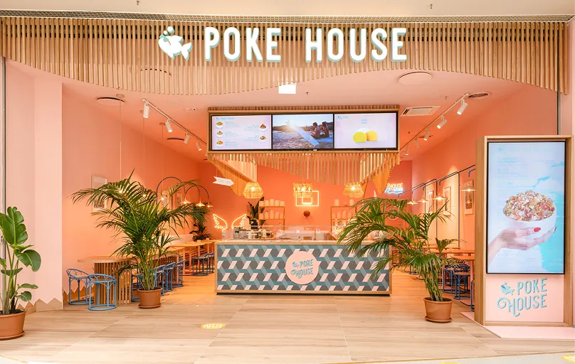 Poke House storefront - AI-powered operations